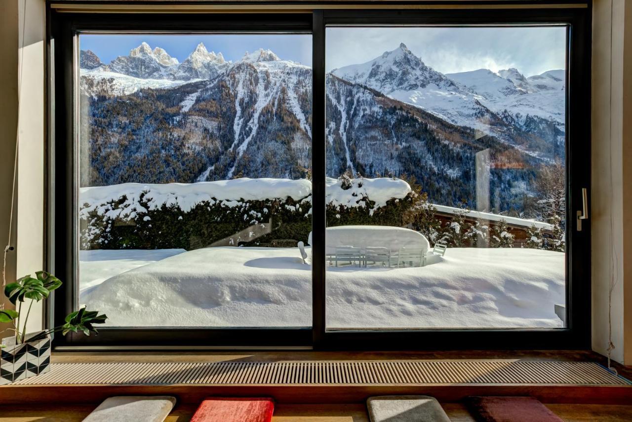 Chalet Safari. Face Au Mont-Blanc. Villa Chamonix Exterior photo
